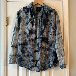Men’s Cotton On TieDye button up